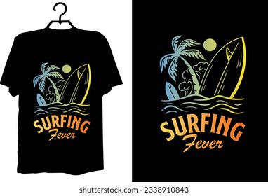 Summer t shirt design vector