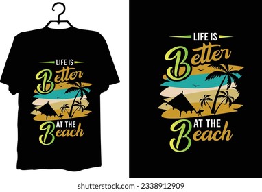 Design-Vektorgrafik von Summer-T-Shirt