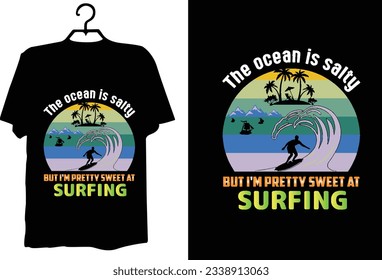 Vector de diseño de camiseta de verano