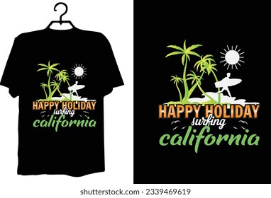 Summer t shirt design vector