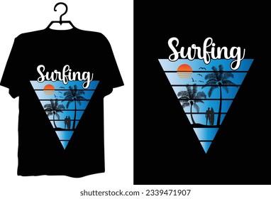 Summer t shirt design vector