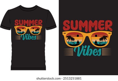 Summer T Shirt Design, Summer Vibes, Summer Vacation, Sea Beach