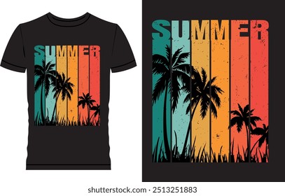 Summer T Shirt Design, Summer Vibes, Summer Vacation, Sea Beach