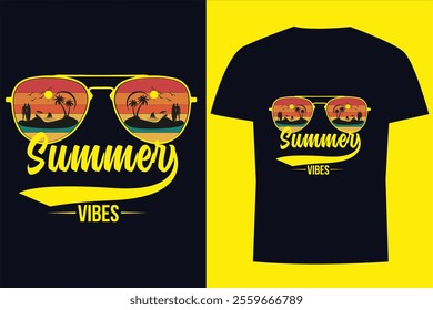  Summer T shirt Design, Summer Vibes, T shirt Design 