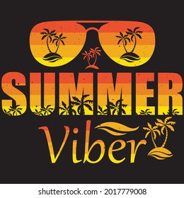 Diseño de camisetas de verano con concepto de cualquier tipo de tipografía vectorial de diseño de camisetas