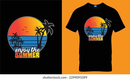 SUMMER T Shirt Designs tropical  palm summer California sea paradise travel beach beach tree holiday beach vacation 