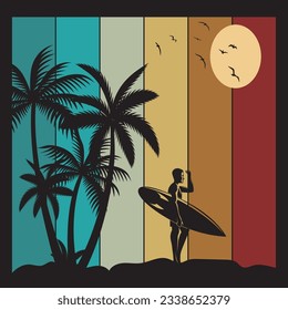 summer t shirt designs ,vector t shirt design summer ,surfboard, summer vibes