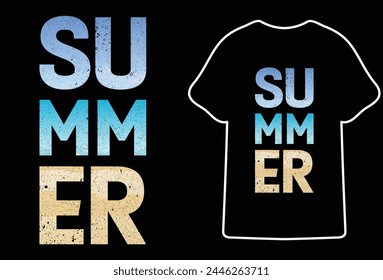Summer T Shirt Design.t-shirt design vector