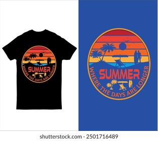 Summer t shirt, outdoor t shirt design, awesome design outdoor t shirt design, summer vibes t shirt design.