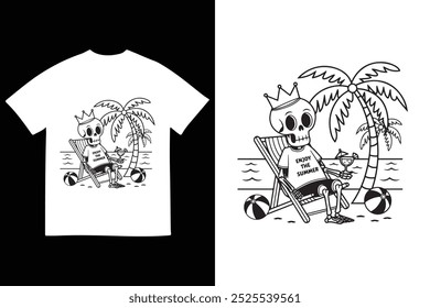 summer t shirt vector design 