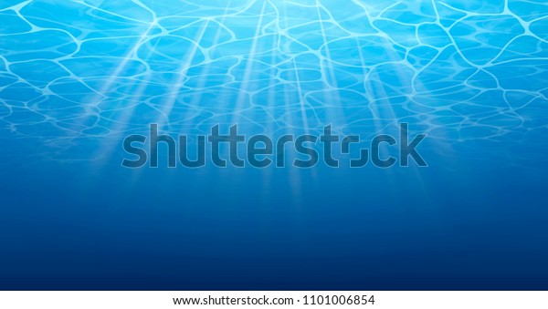 夏 水面のテクスチャー 水中の背景 波の効果 青い地下世界 海 海 ダイビング 青い海水 下面図 自然の背景にベクターイラスト のベクター画像素材 ロイヤリティフリー 1101006854