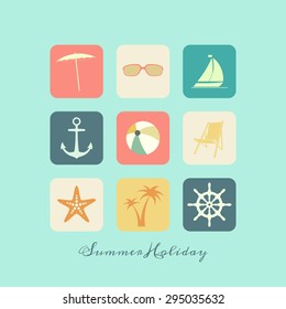 Summer Themed Label Designs