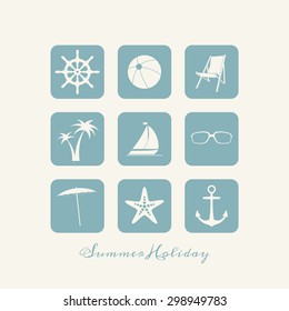 Summer themed Label designs