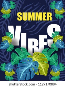 summer themed layout with colorful flowers