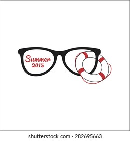 Summer through sunglasses