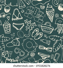 Summer tide water and champagne  background, texture, drawing, wallpaper, doodle