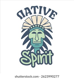 Verão Tiki Máscara Totem, Totem Antigo