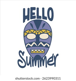 Summer Tiki Mask Totem, Ancient Totem