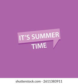 it's summer time with 3d topical background leaves.vector illustration background design.