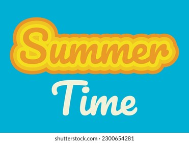 Summer time background for vacation.