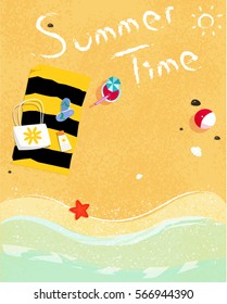 summer time beach