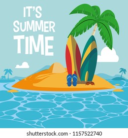 Its summer time card