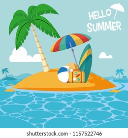 Its summer time card
