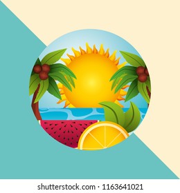 summer time concept