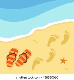 Summer time design. Vacation icon and beach concept. Vector illustration