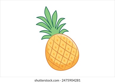 Summer Time Flat Sticker Design