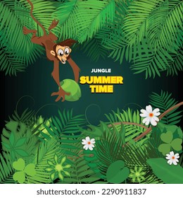 Summer Time,  It's a Summer Holiday, Summer Camp poster.