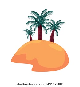summer time holiday icon vector ilustration