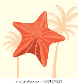 summer time holiday icon vector ilustration