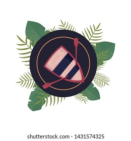 summer time holiday icon vector ilustration