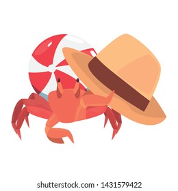 summer time holiday icon vector ilustration
