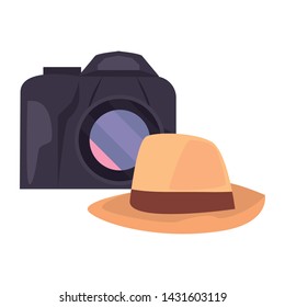 summer time holiday icon vector ilustration