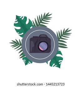 summer time holiday icon vector ilustration