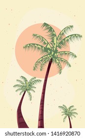 summer time holiday vector ilustration