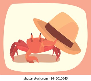 summer time holiday vector ilustration