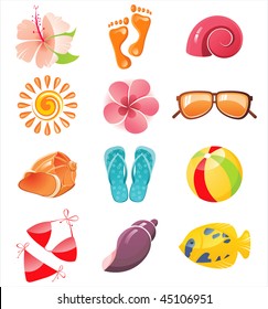 summer time icons