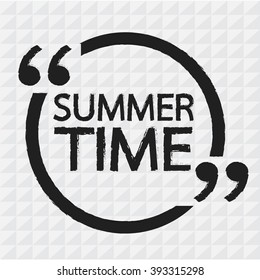 SUMMER TIME Illustration design
