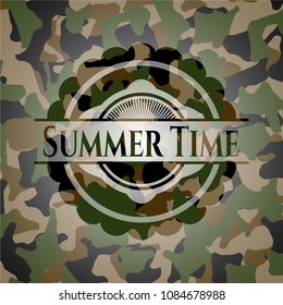  Summer Time on camo texture