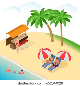 It's Summer time.  Summer party concept. 