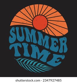 Summer time with patches for t-shirts and other uses.