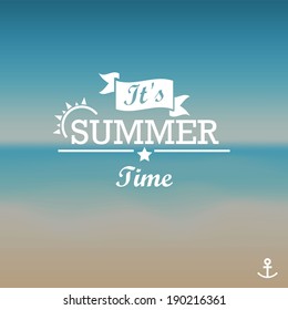 Summer time poster