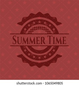  Summer Time red emblem