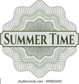 Rosette de verano (empleo de estilo monetario)