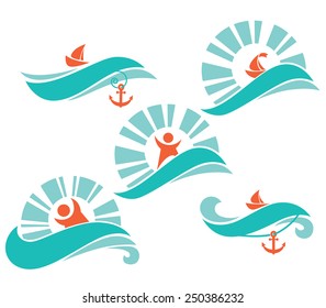 summer time, sea and summer adventure