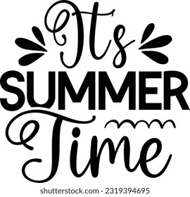 It's summer time svg design