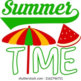Summer Time - Summer SVG graphic design